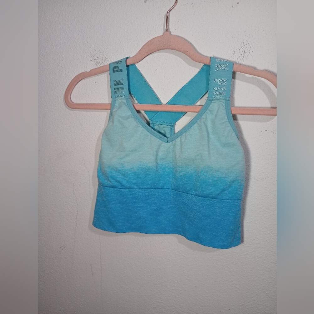 Victoria's Secret Teal Ombre Sports Bra‎